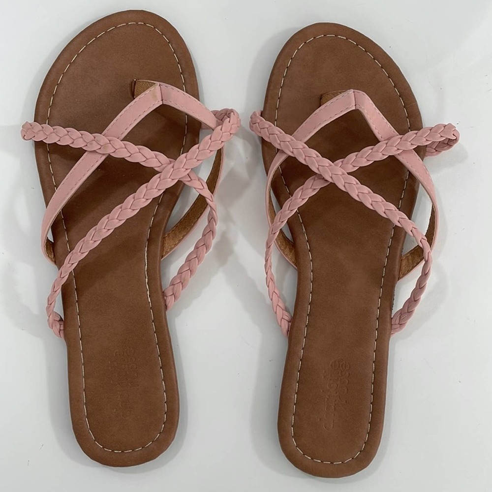Charlotte Russe Flats Sandals Women New Size 7 SH 475